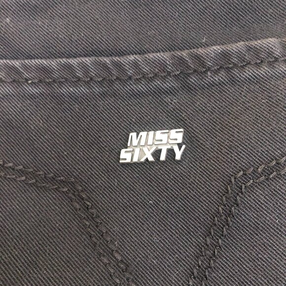 NWOT BLACK Miss Sixty  JEANS - Picture 7 of 7